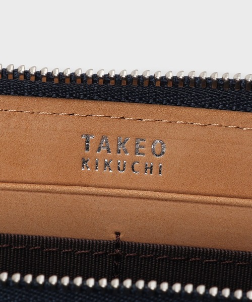 TAKEO KIKUCHI 財布 「ソフト＆ナチュラル」ミニメッシュ レザー