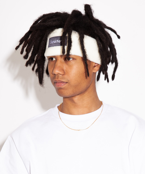 sunista ヘアバンド / BOX COOL MAX embroidery HAIR BAND SUN