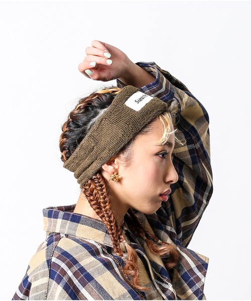 sunista ヘアバンド / BOX COOL MAX embroidery HAIR BAND SUN