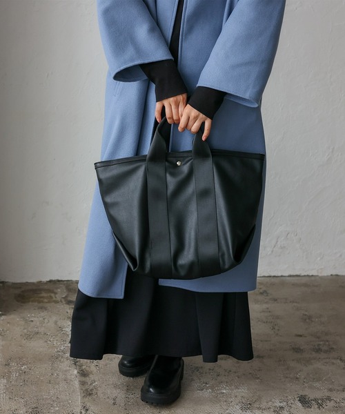 VitaFelice（ヴィータフェリーチェ） トートバッグ マチ広2wayテープ