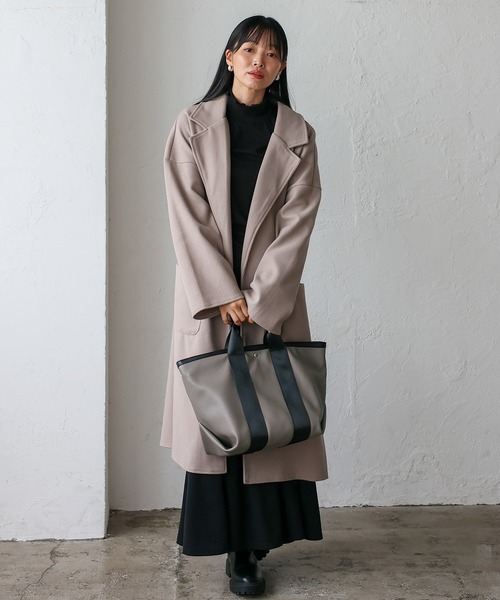 VitaFelice（ヴィータフェリーチェ） トートバッグ マチ広2wayテープ