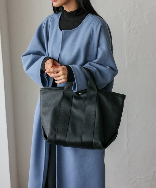 VitaFelice（ヴィータフェリーチェ） トートバッグ マチ広2wayテープ