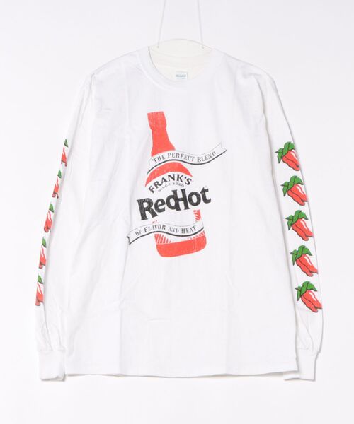 tシャツ 「FRANK'S」(RED HOT) LS TEE (UN) レディース メンズ