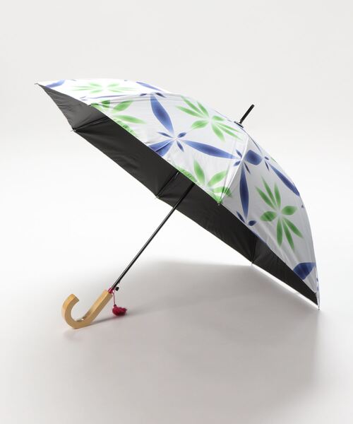 【未使用♡】Kanga 日傘 カヤ 傘 「カヤ」和の赴き傘 一輪の花日傘 晴雨兼用 レディース