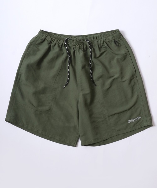 OUTDOOR 水陸両用　速乾性　接触冷感　UVカット　撥水加工 レオパード OUTDOOR PRODUCTS ハーフパンツ メンズ 撥水加工 水陸両用 接触