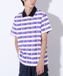 HUF ポロシャツ 「HUF / ハフ」 CARTWRIGHT PRINTED SHIRT