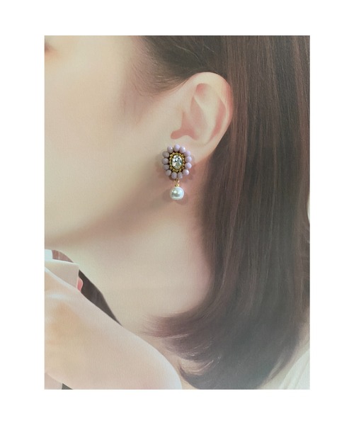 HY　ピアス　イヤリング Melody Accessory ピアス イヤリング K18GP ノンホール ピアス