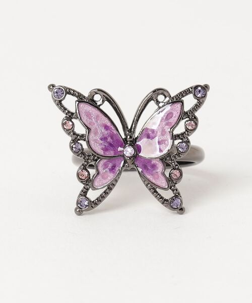 ANNA SUI 指輪 リング 蝶モチーフリング レディース : ZOZOTOWN