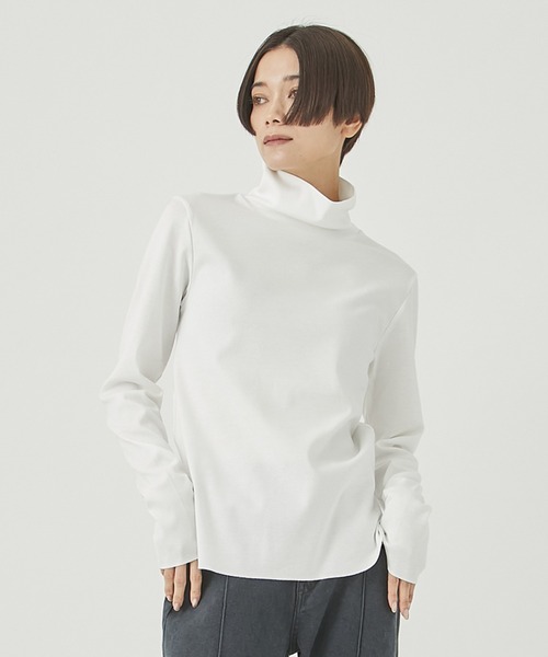tシャツ 「WRAPINKNOT/ラッピンノット」C100/タートルネックトップス レディース WRAPINKNOT tシャツ 「WRAPINKNOT/ラッピンノット」C100