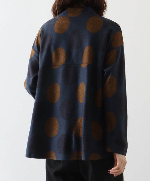 tシャツ BRODIAEA パイル起毛ドットプルオーバー レディース tシャツ BRODIAEA パイル起毛ドットプルオーバー レディース