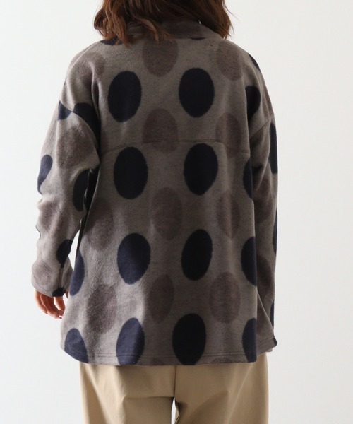 tシャツ BRODIAEA パイル起毛ドットプルオーバー レディース tシャツ BRODIAEA パイル起毛ドットプルオーバー レディース