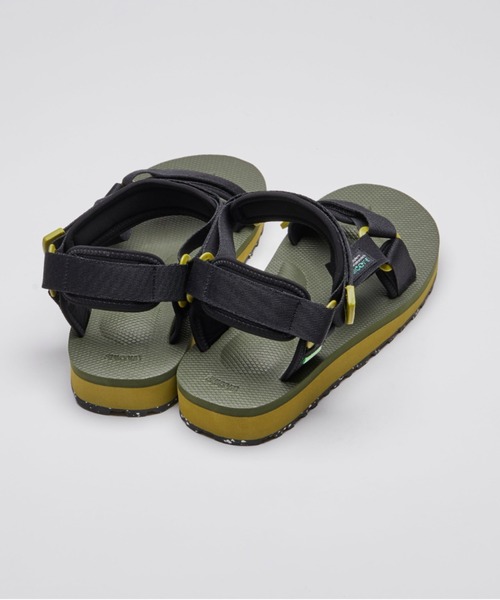 suicoke サンダル DEPA-2Cab-ECO-Black/Kombu メンズ : ZOZOTOWN