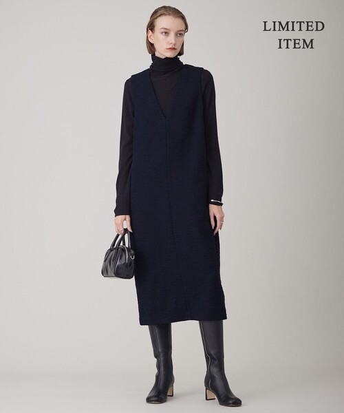 ICB（アイシービー） スカート 「WEB限定・洗える」 ツイードインレイ