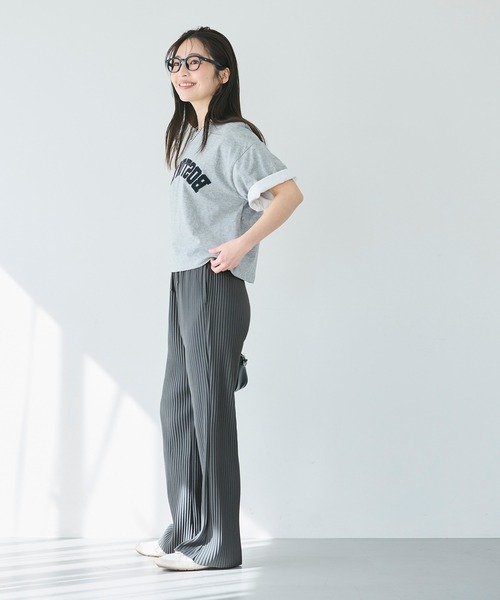 coca（コカ） パンツ ＼新色追加／ジョーゼットリブパンツ カットオフ