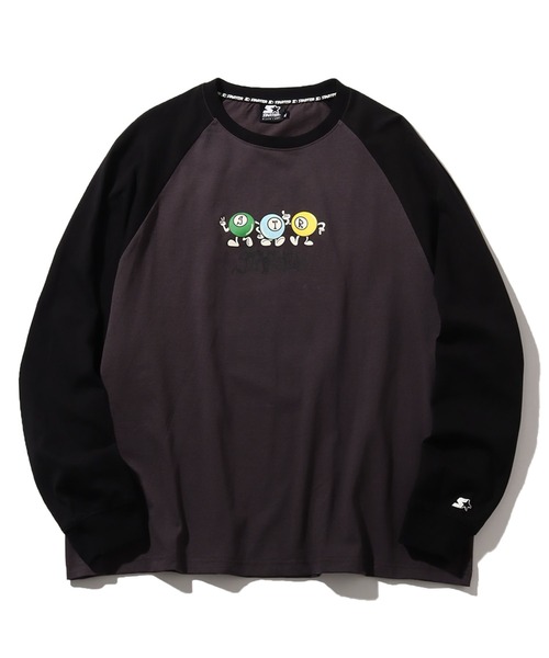 Starter ブラックラベル ユニフォーム 黒 STARTER BLACK LABEL（スターターブラックレーベル） tシャツ