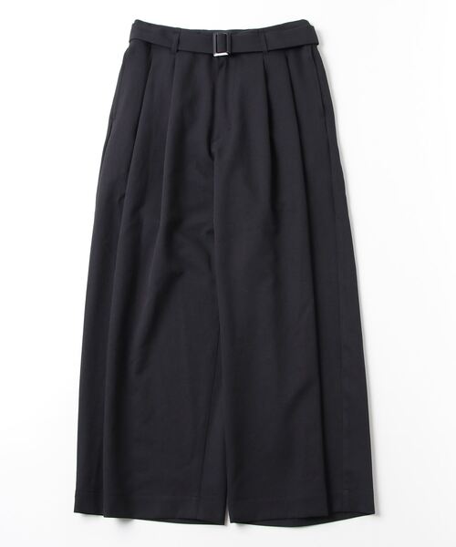VOAAOV パンツ 「VOAAOV」 Chic Tech Tuck Wide Slacks メンズ