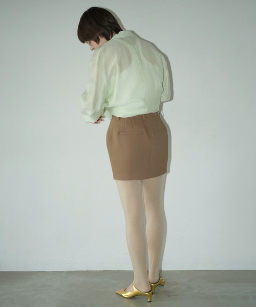 CLANE/クラネ/LOW WAIST MINISKIRT 2 セール】LOW WAIST MINISKIRT