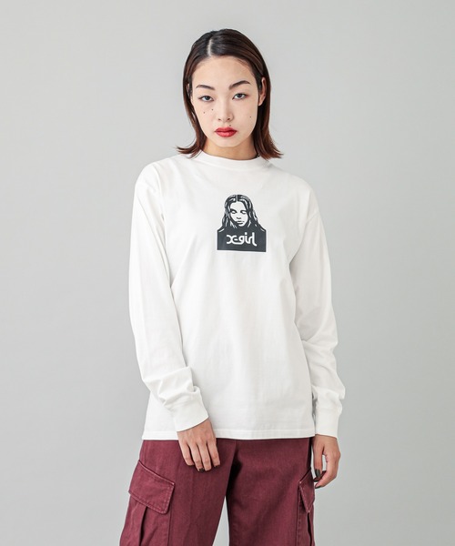 tシャツ FACE L/S TEE レディース メンズ