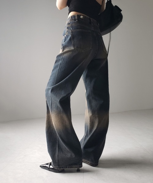me+em select（ミームセレクト） ジーンズ デニム デニムパンツ
