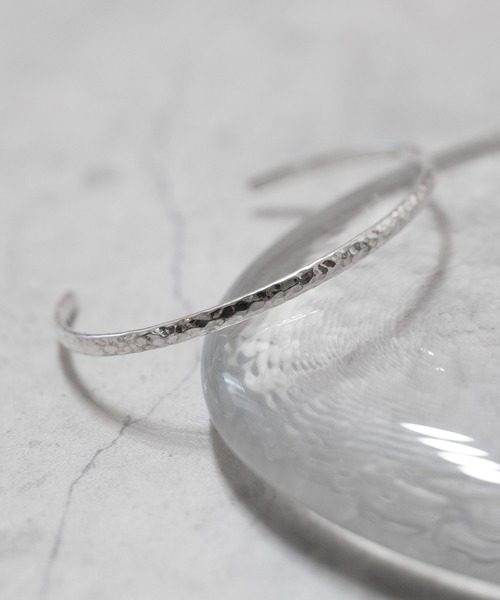 SENTI（センティ） バングル HAMMERED FINE BANGLE SV ハンマード細