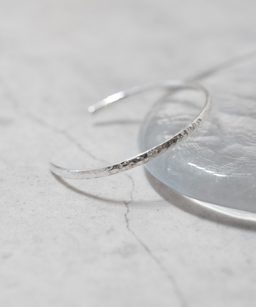 SENTI（センティ） バングル HAMMERED FINE BANGLE SV ハンマード細
