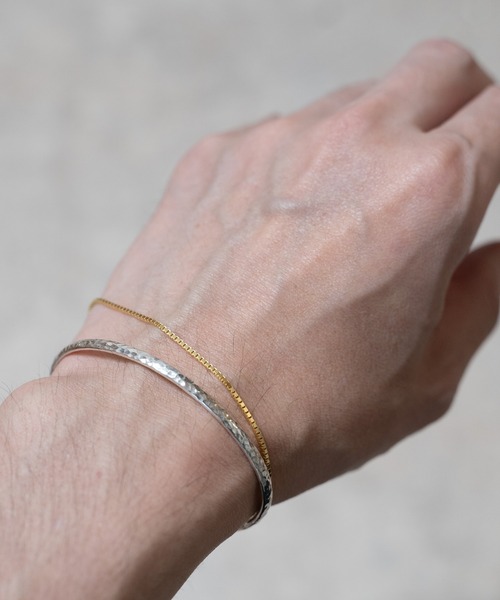 SENTI（センティ） バングル HAMMERED FINE BANGLE SV ハンマード細