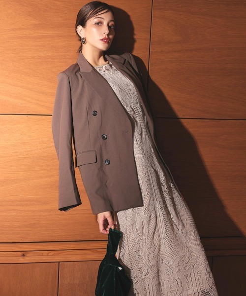 DONOBAN（ドノバン） ドレス 「ANDRESD」chemical lace zipper dress