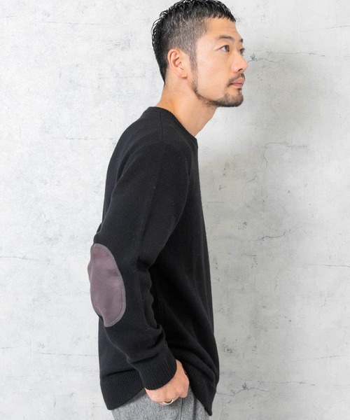 URBAN RESEARCH ROSSO - アーバンリサーチロッソゆったりハミルトンラムズウールサイドスリットニット♪ 1.3万☆ロッソ ROSSO/アーバンリサーチ☆ハミルトンラムズウール