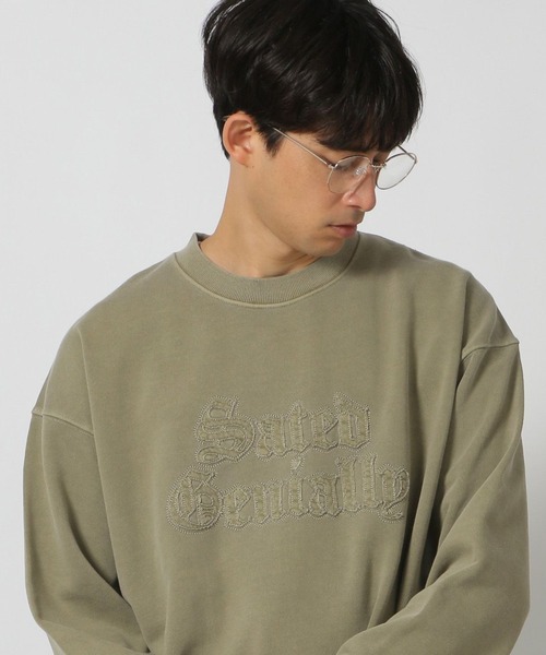 LAKOLE（ラコレ） tシャツ ピグメントパッチロゴプルオーバー / 147686