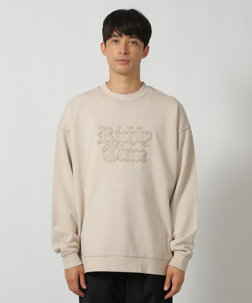 LAKOLE（ラコレ） tシャツ ピグメントパッチロゴプルオーバー / 147686