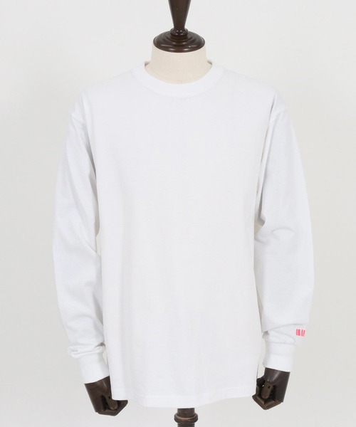 felkod（フィルコッド） tシャツ mlt4933-Barcode Embroidery Long