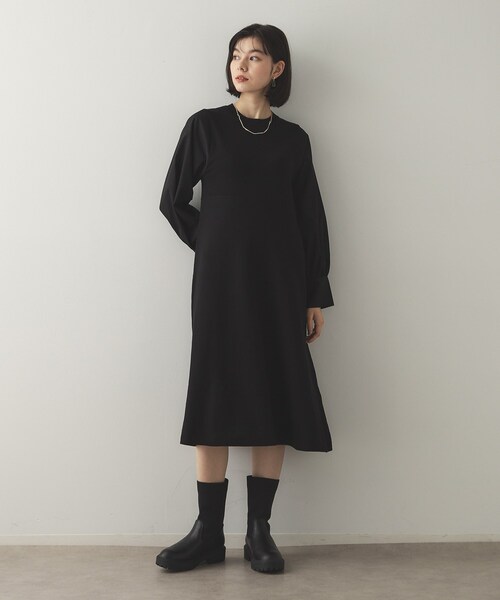 OPAQUE.CLIP（オペークドットクリップ） ワンピース フハクスリーブ
