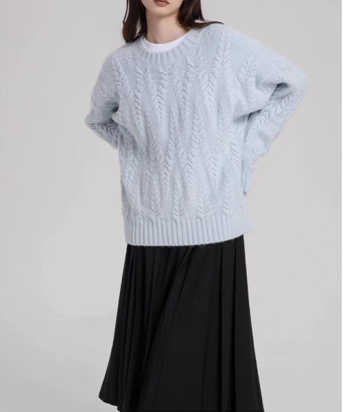 gossip!ロサンゼルス ニット セーター 「5色展開」ヴィンテージライク