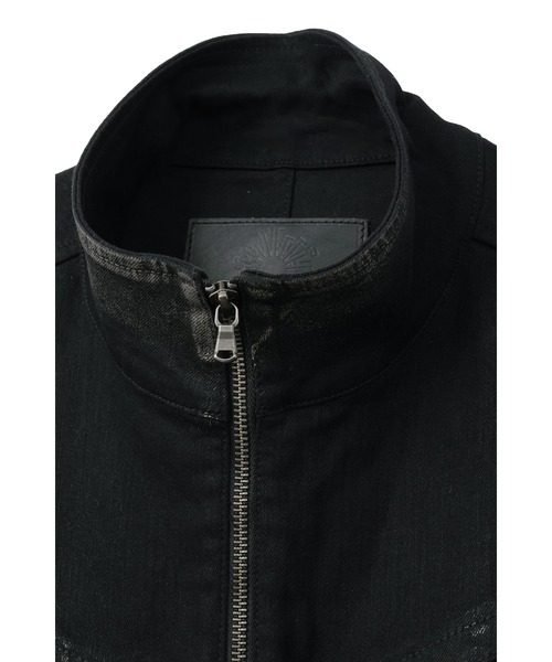 TORNADO MART デニムジャケット gジャン MART∴ディープグランジ