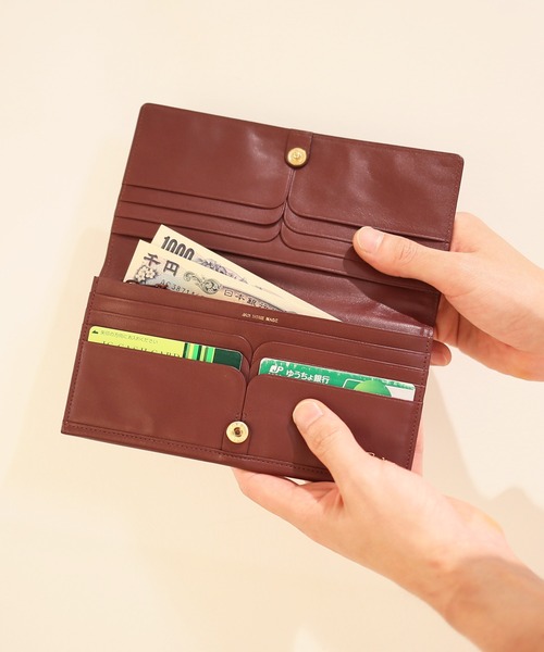 長財布 財布 富野 由悠季 モデル レザーウォレット/ブランド/オリジナル/メンズ/長財布/人気 メンズ レディースの画像