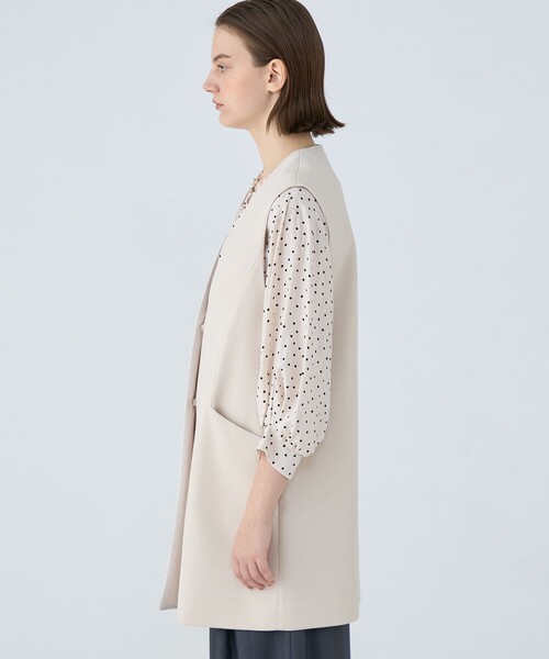 Ballsey ジレ　ベスト　1度着　美品　卒業式、入学式にも Ballsey ジレ ベスト 1度着 美品 卒業式、入学式にも