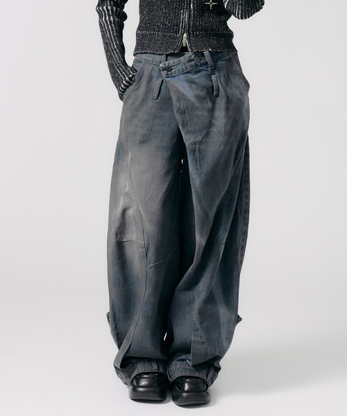 Chick ジーンズ デニム デニムパンツ Reproduct Wide Leg Denim Pants
