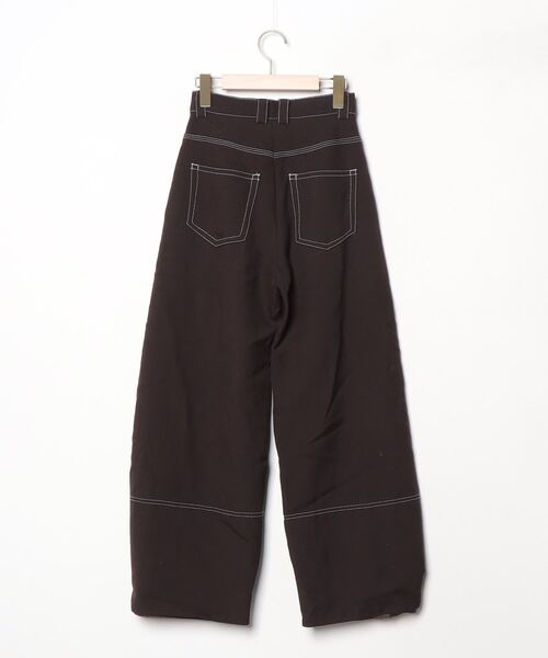 MAISON SPECIAL ズボン　パンツ　ブラウン系 MAISON SPECIAL（メゾンスペシャル） パンツ 36 ブラウン レディース