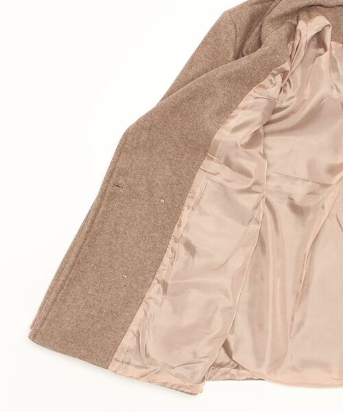 「Dream garden」 「yili」チェスターコート FREE ベージュ レディース_画像3