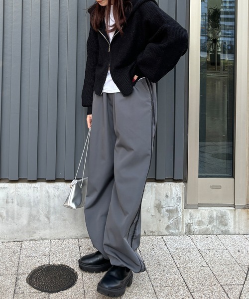 I-SOOK（アイスー） 「ISOOK」 ニットカーディガン FREE ブラック