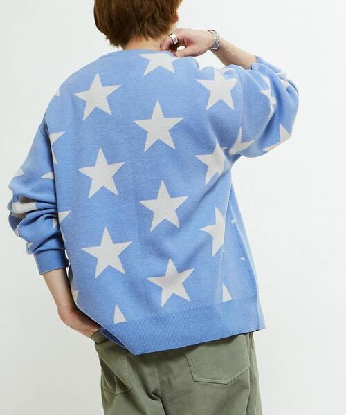 CONVERSE TOKYO ニット セーター STAR JACQUARD PULLOVER KNIT