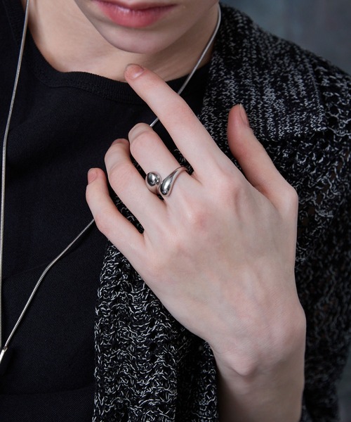 SERACE 指輪 リング 「SERACE」Silver design ring / シルバー