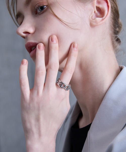 SERACE 指輪 リング 「SERACE」Silver design ring / シルバー