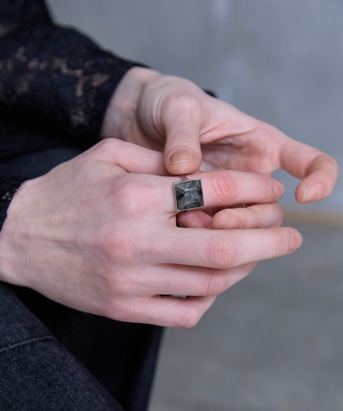 SERACE 指輪 リング 「SERACE」Silver design ring / シルバー
