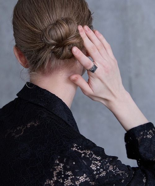 SERACE 指輪 リング 「SERACE」Silver design ring / シルバー