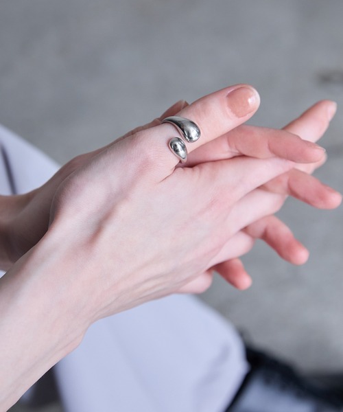 SERACE 指輪 リング 「SERACE」Silver design ring / シルバー