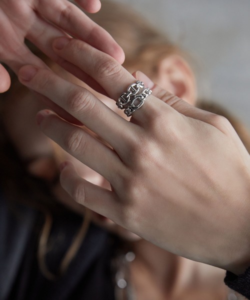 SERACE 指輪 リング 「SERACE」Silver design ring / シルバーデザイン