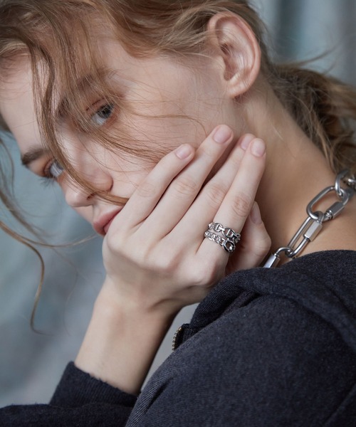 SERACE 指輪 リング 「SERACE」Silver design ring / シルバーデザイン