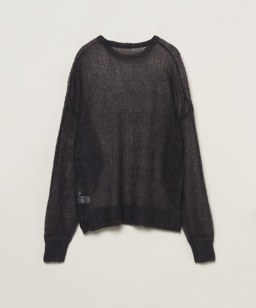 「three dots」 長袖ニット SMALL ブラック レディース_画像2