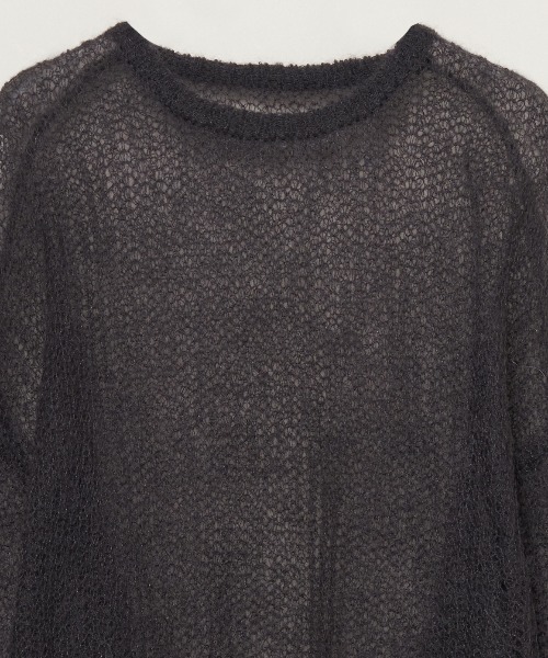 「three dots」 長袖ニット SMALL ブラック レディース_画像3